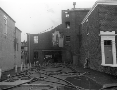 Attwater and Sons after the explosion, Penwortham
