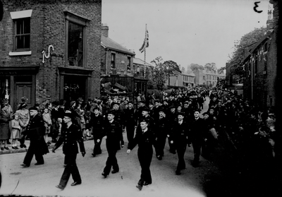 Parade along Hough Lane, Leyland