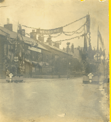 Charter Day, 1895, Albert Road, Colne