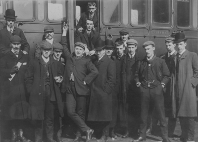 Burnley Belvedere F.C. on tour, 1904