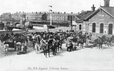 The Milk Dispatch, Clitheroe Railway Station