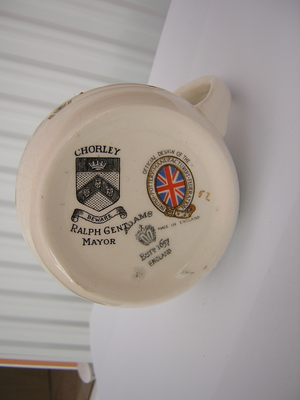 Chorley George VI Coronation souvenir cup