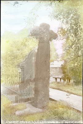 Whalley Churchyard - Stone Cross (1 of 2)