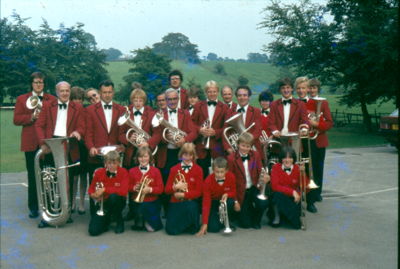 Brass band at Foulridge