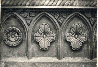 Panel of Roman Bath house, Marsden Park, off Walton Lane