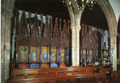 Lancaster Priory - inside