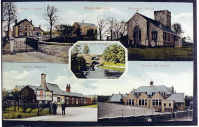 Postcard of Barnoldswick.