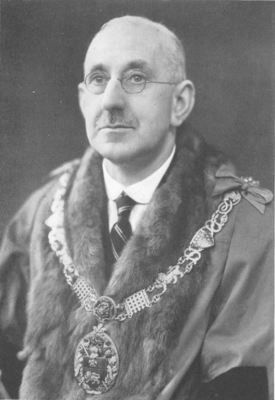 The Mayor of Lancaster, Coun. W M Simpson, Lancaster