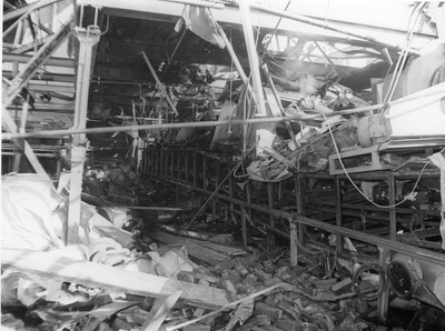 Attwater and Sons after the explosion, Penwortham