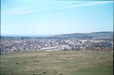 Looking north over Colne