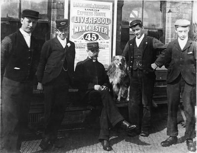 Railway Workers Hesketh Bank Station