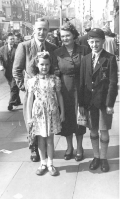 Wootton family, 1952 Preston Guild, Fishergate, Preston