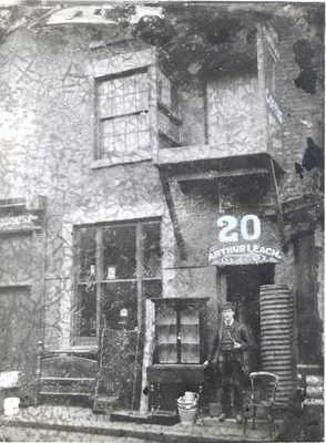Arthur Leach's shop, Chapel Street, Chorley