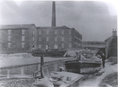 The Canal and Ainscough's Mill, Parbold