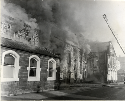 Fire at Albert Mill