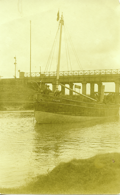'The Fylde' a working vessel on the River Douglas