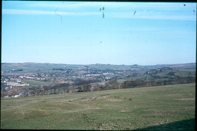Heifer Lane area of Colne from the SW