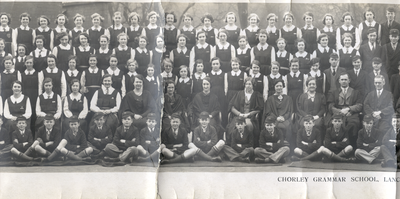 Chorley Grammar School pupils 1935?, Union Street, Chorley