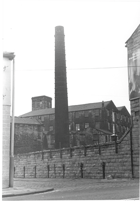 Back of Victoria Mill, Burnley