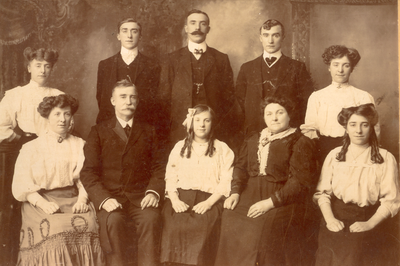 John Rushton Hartley and family