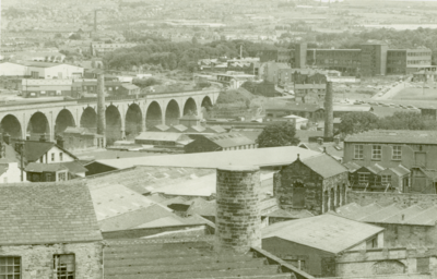 View of Railway Viaduct, Burnley North and Stoneyholme