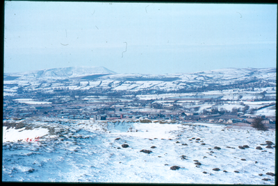 Pendle Hill in the snow