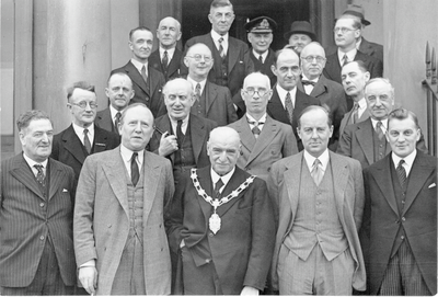 Visit of Minister of Food, John Llewellin, to Fleetwood - 1944