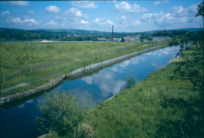 Leeds and Liverpool canal and M65 near Lindred Lane, Brierfield