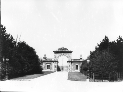 Entrance to Lytham Hall