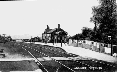 Arnside Station, Furness Railway Line 1900