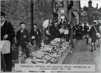 Evacuees, County Street, Lancaster