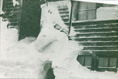 Deep snowdrifts 1947, Nelson