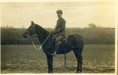 Lieutenant Pilkington - Lancashire Hussars - early 20th Century