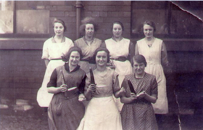 Workers at Orme Mill, Skelmersdale