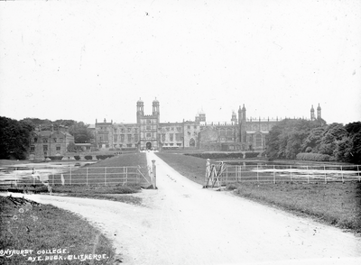 College from the drive, Stonyhurst