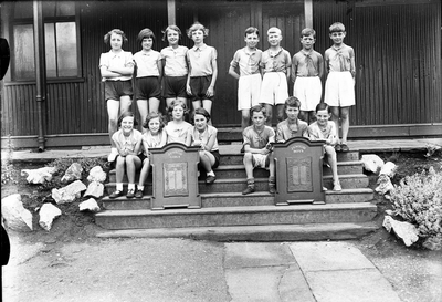 Pupils at Newton School, Lancaster
