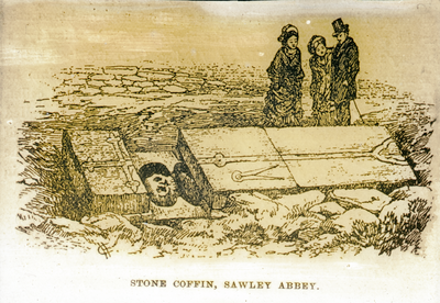 Stone Coffin, Sawley Abbey