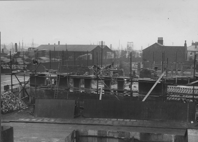 Construction of new Dock Offices, Watery Lane, Preston