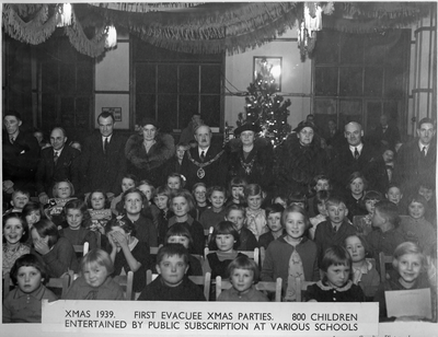 First Evacuees Christmas Party, Lancaster