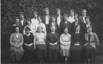 Burnley Girls' High School, Staff, 1925