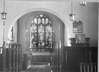Interior of Bracewell Church
