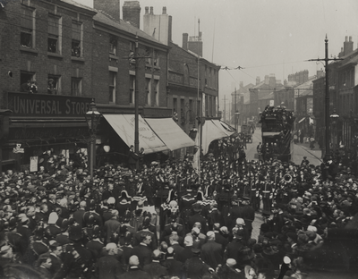 Proclamation of King George V, Church Street, Preston