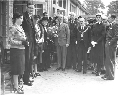 Royal Lancaster Infirmary, Lancaster. Opening of Bromley Ward by Lady Ashton.