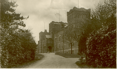 View from the Drive, The College, Upholland