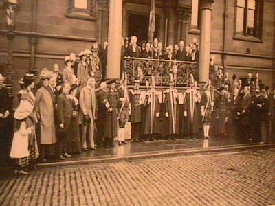 Preston Guild 1902, second proclamation, Town Hall, Preston