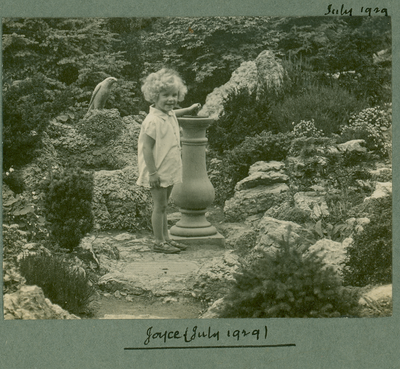 Joyce Pye in West Bank Rock Garden