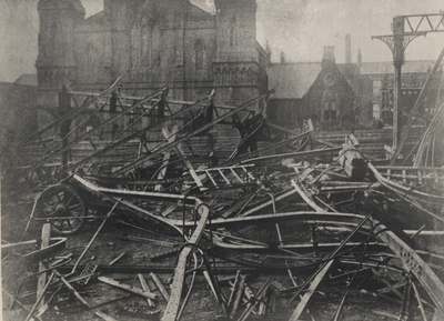 Wreckage of the Covered Market, Preston