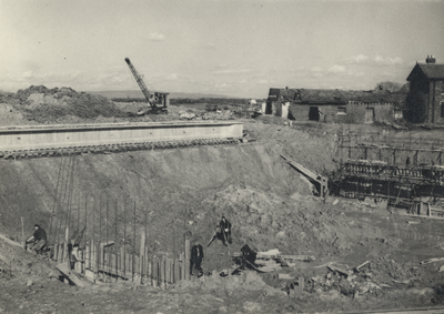 Construction of Preston By-pass (M6), Nook Farm, Prospect Hill, Higher Walton