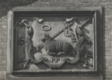 Preston coat of arms, Public Hall, Preston