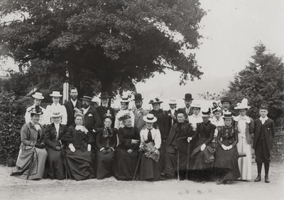 Preston Scientific Society members, Lake Side, Windermere